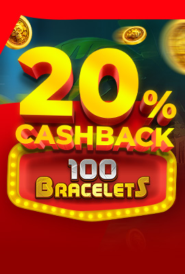 20% Cashback 100 Bracelets